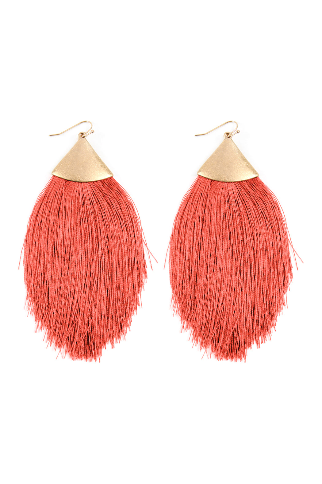 Big Energy Tassel Drop Earrings