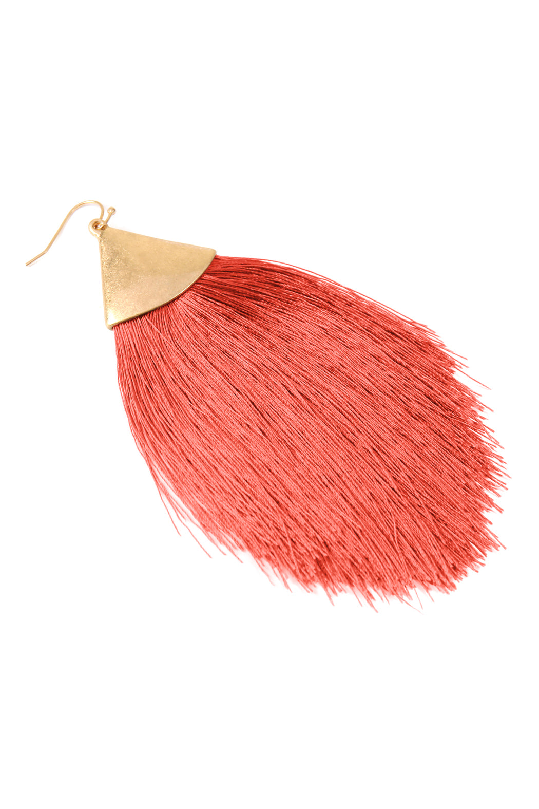 Big Energy Tassel Drop Earrings