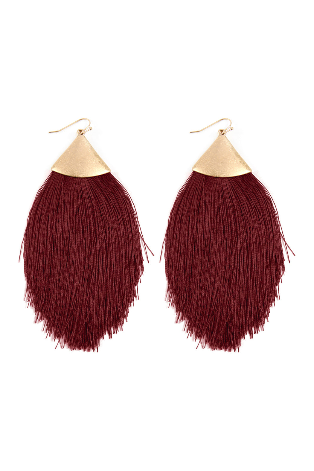 Big Energy Tassel Drop Earrings