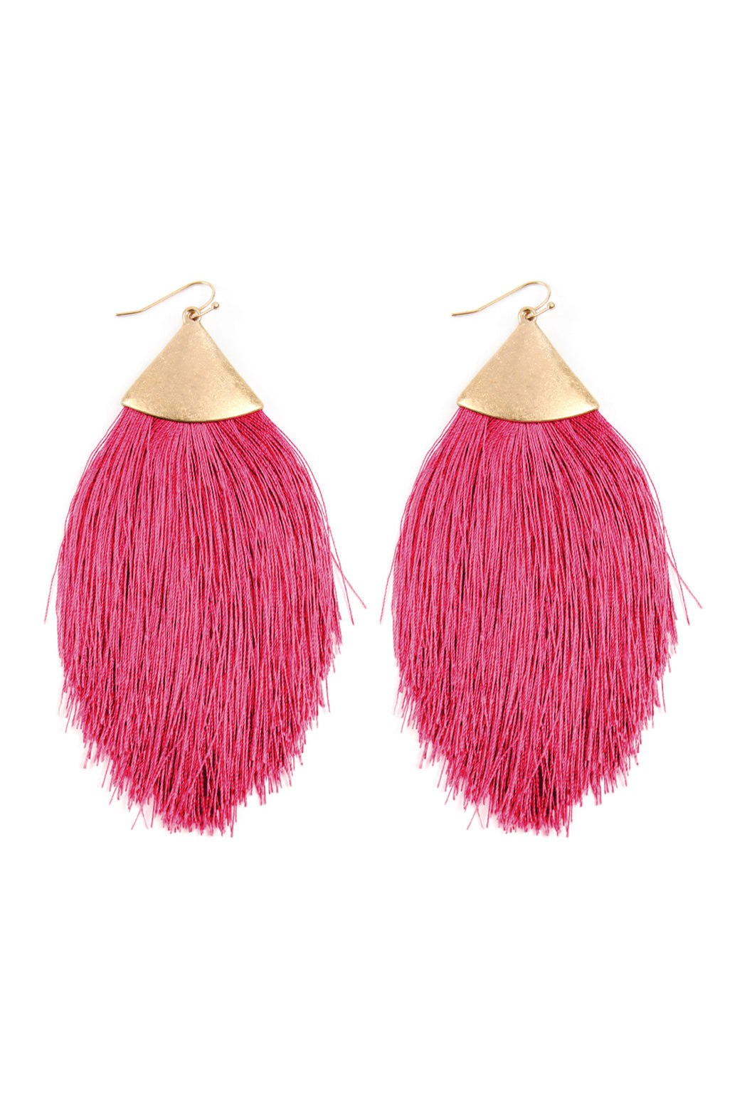 Big Energy Tassel Drop Earrings