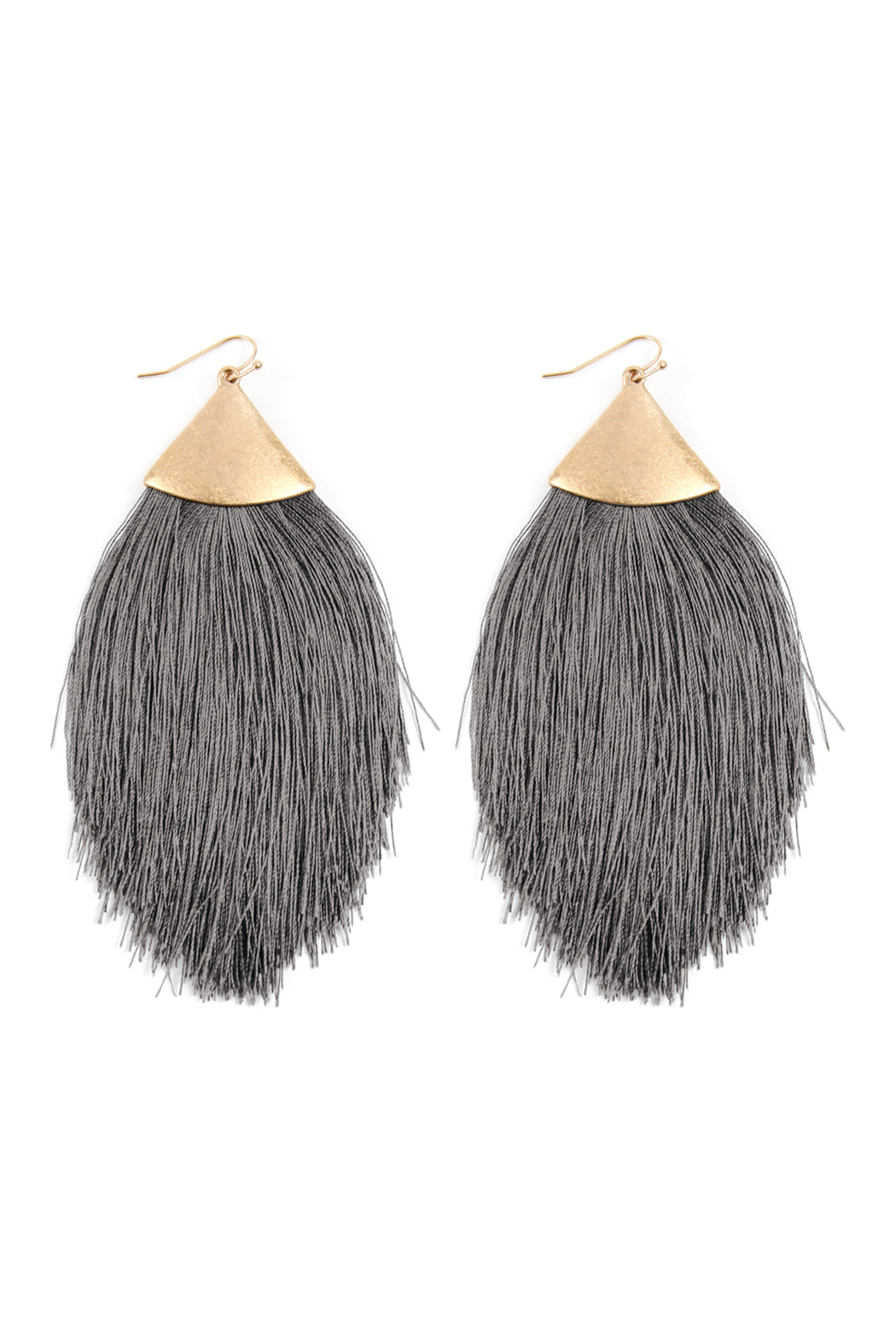 Big Energy Tassel Drop Earrings