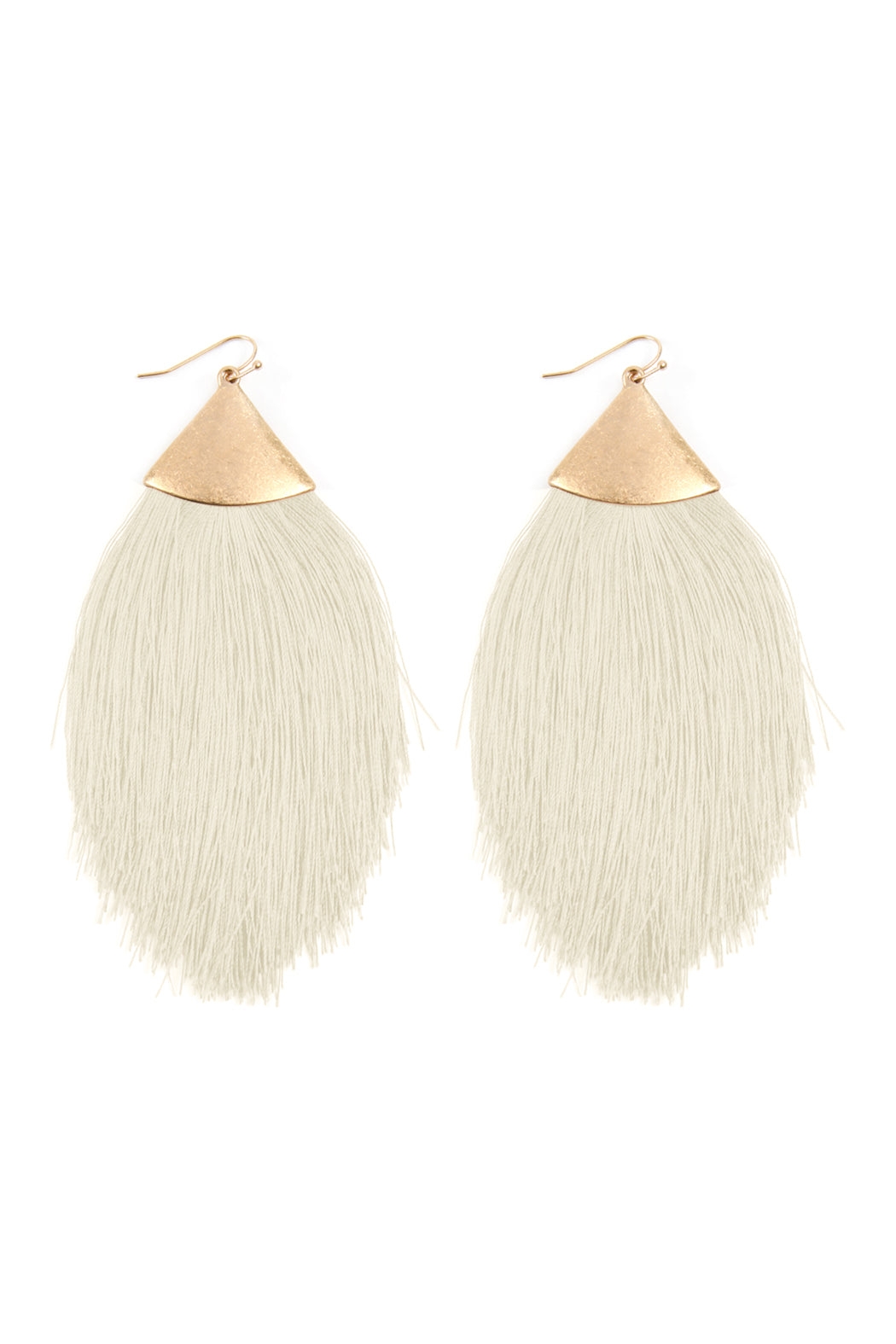 Big Energy Tassel Drop Earrings