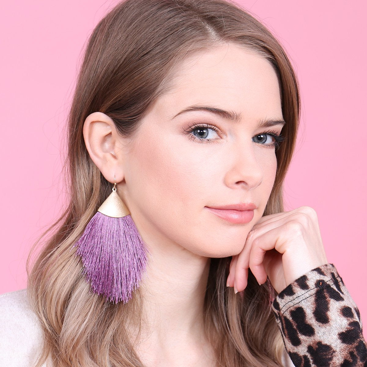 Big Energy Tassel Drop Earrings