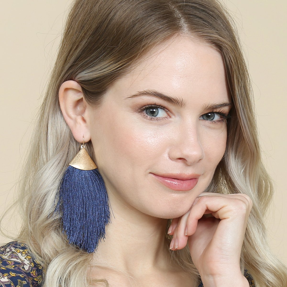 Big Energy Tassel Drop Earrings