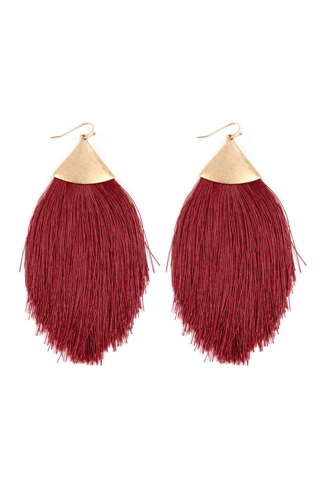 Big Energy Tassel Drop Earrings